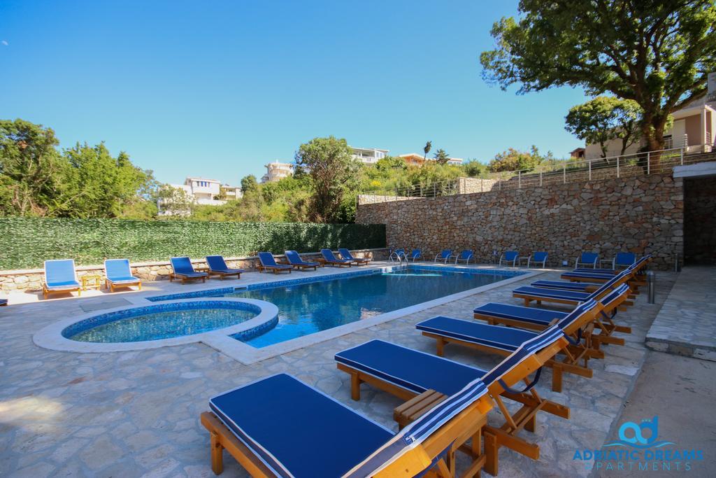 Adriatic Dreams Apartments Dobra Voda Kültér fotó
