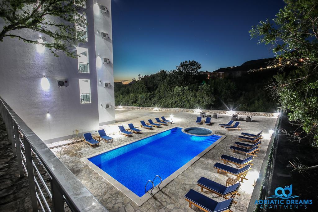 Adriatic Dreams Apartments Dobra Voda Kültér fotó